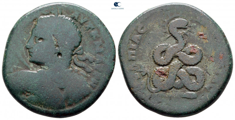 Thrace. Pautalia. Caracalla AD 198-217. 
Bronze Æ

27 mm, 13,44 g



fine...