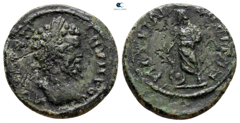 Moesia Inferior. Marcianopolis. Septimius Severus AD 193-211. 
Bronze Æ

15 m...