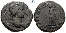 Moesia Inferior. Nikopolis ad Istrum. Geta, as Caesar AD 197-209. Bronze Æ