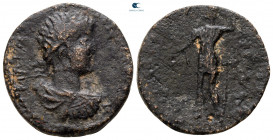 Messenia. Thuria. Caracalla AD 198-217. Bronze Æ