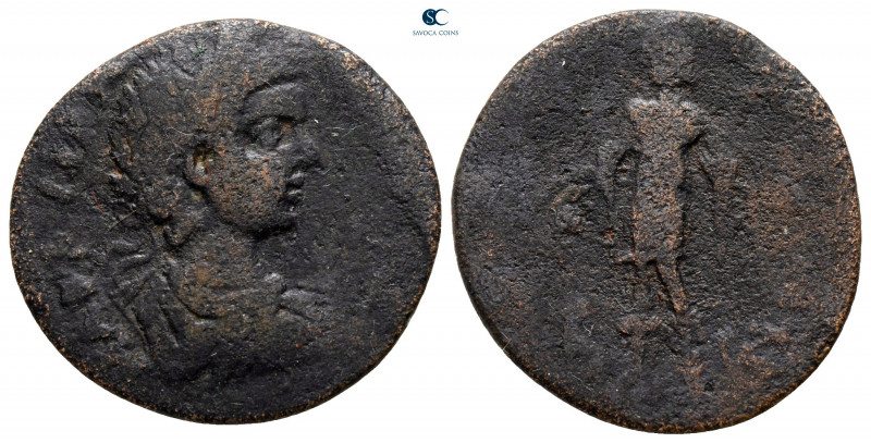 Laconia. Gythium. Caracalla AD 198-217. 
Bronze Æ

22 mm, 3,95 g



nearl...