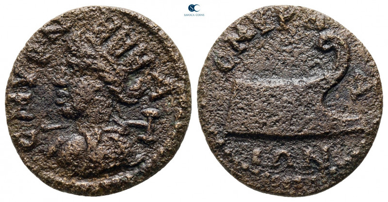 Ionia. Smyrna. Pseudo-autonomous issue AD 238-244. 
Bronze Æ

16 mm, 3,31 g
...