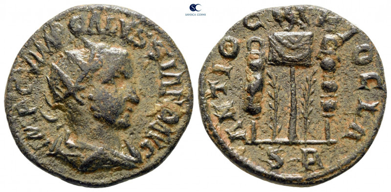 Pisidia. Antioch. Volusian AD 251-253. 
Bronze Æ

23 mm, 5,52 g



very f...