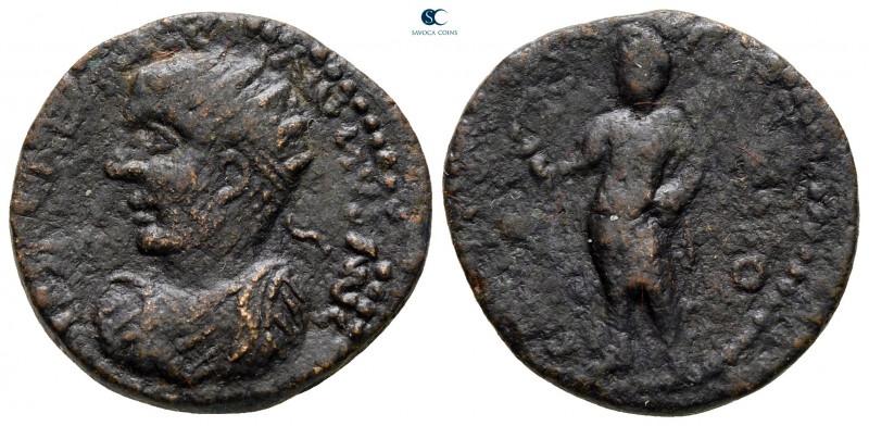 Coele. Damascus. Gallienus AD 253-268. 
Bronze Æ

19 mm, 5,69 g



very f...