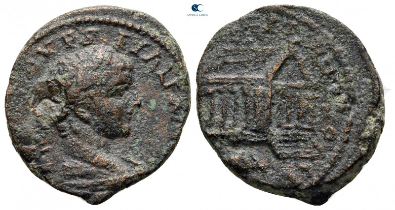 Phoenicia. Tyre. Severus Alexander AD 222-235. 
Bronze Æ

21 mm, 5,62 g


...