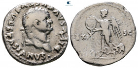 Divus Vespasian after AD 79. 
. Rome. Denarius AR
