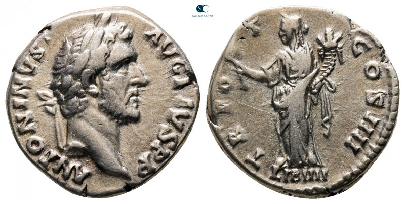 Antoninus Pius AD 138-161. Rome
Denarius AR

16 mm, 3,47 g



very fine