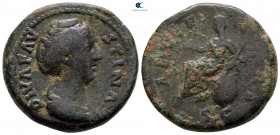 Diva Faustina I AD 140-141. Rome. Dupondius Æ