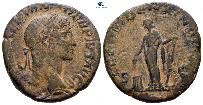 Severus Alexander AD 222-235. Rome
Sestertius Æ

27 mm, 16,05 g



nearly...