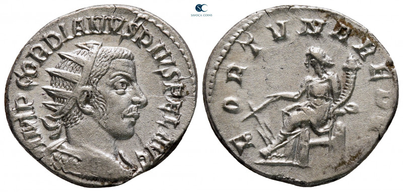 Gordian III AD 238-244. Antioch
Antoninianus AR

22 mm, 4,14 g



very fi...