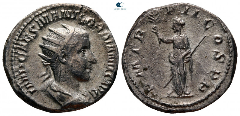 Gordian III AD 238-244. Rome
Antoninianus AR

22 mm, 3,79 g



very fine