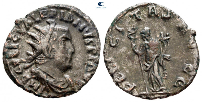 Valerian I AD 253-260. Viminacium
Billon Antoninianus

18 mm, 2,65 g



v...