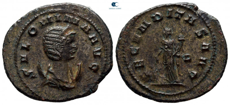 Salonina AD 254-268. Rome
Antoninianus Æ

24 mm, 3,82 g



good very fine...