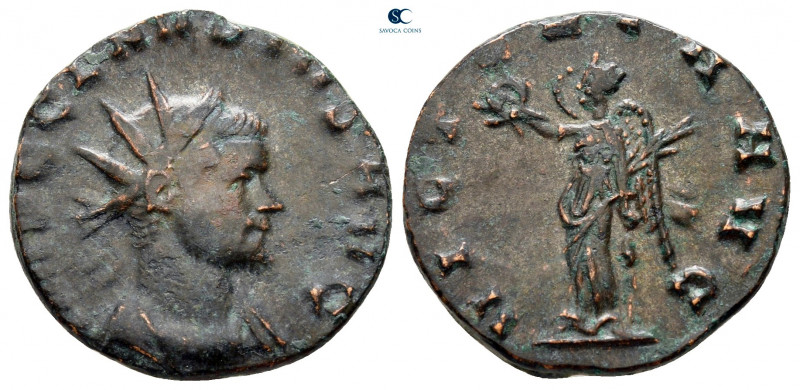 Claudius II (Gothicus) AD 268-270. Rome
Antoninianus Æ

17 mm, 3,41 g



...