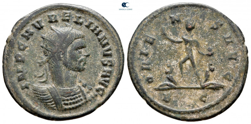 Aurelian AD 270-275. Siscia
Antoninianus Æ

22 mm, 3,15 g



very fine