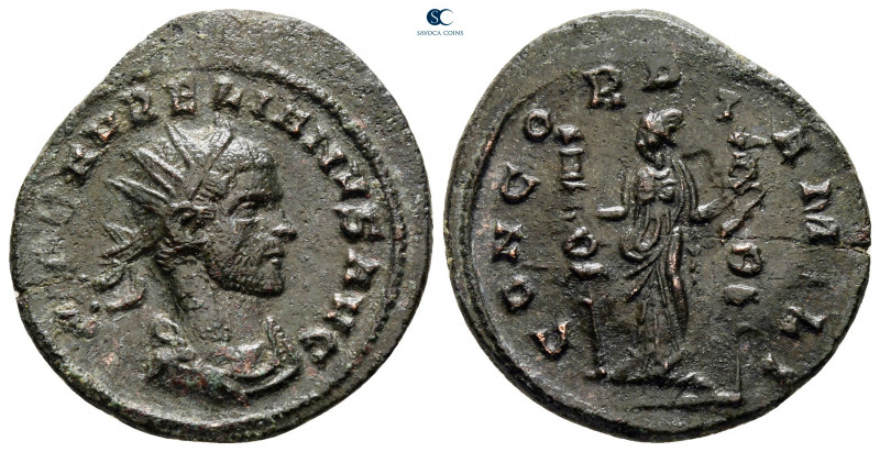 Aurelian AD 270-275. Siscia
Antoninianus Æ

22 mm, 4,12 g



very fine