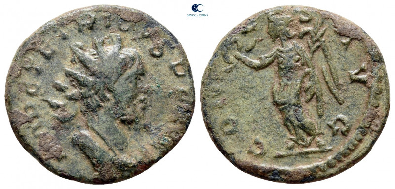 Tetricus I AD 271-274. Treveri
Antoninianus Æ

17 mm, 2,94 g



nearly ve...