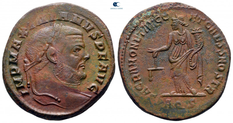 Maximianus Herculius AD 286-305. Aquileia
Follis Æ

28 mm, 8,99 g



very...