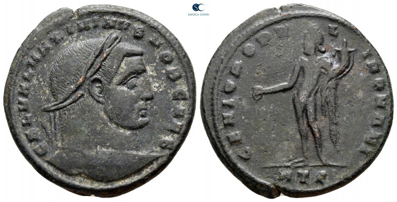 Galerius Maximianus, as Caesar AD 293-305. Heraclea
Follis Æ

27 mm, 9,08 g
...