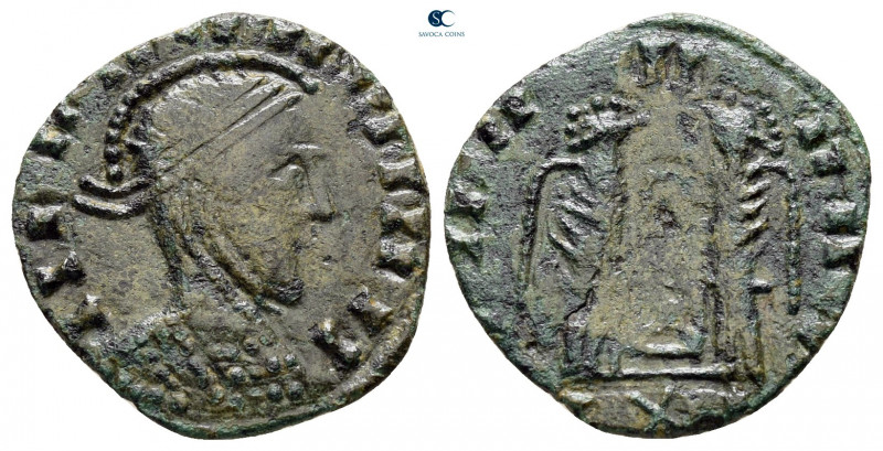 Constantine I the Great AD 306-337. Contemporary barbaric imitation
Follis Æ
...