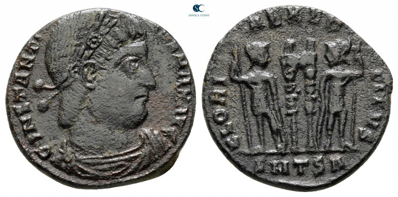 Constantine I the Great AD 306-337. Thessaloniki
Follis Æ

16 mm, 2,48 g

...