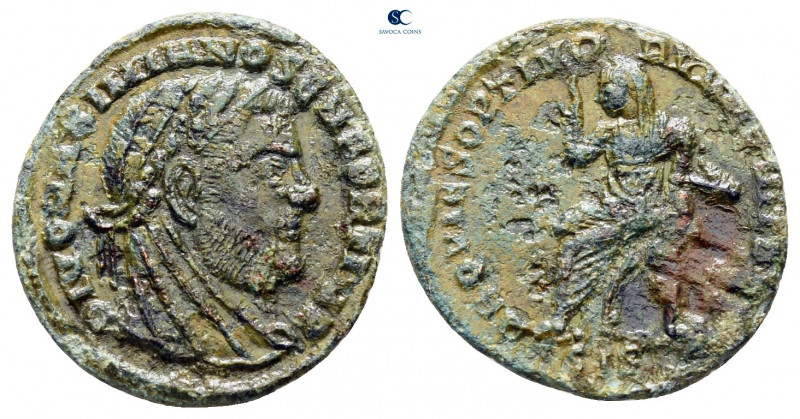 Divus Maximianus Herculius after AD 310. Siscia
Follis Æ

14 mm, 1,29 g


...