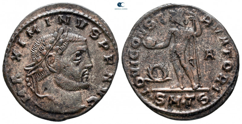 Maximinus II Daia AD 310-313. Thessaloniki
Follis Æ

24 mm, 4,23 g



ver...