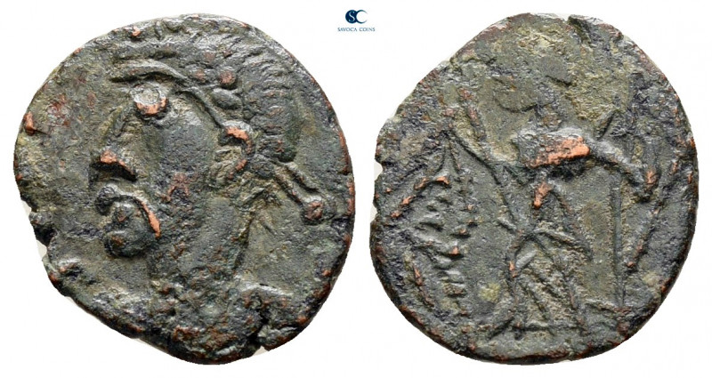 Constans AD 337-350. Contemporary barbaric imitation
Follis Æ

12 mm, 1,01 g...