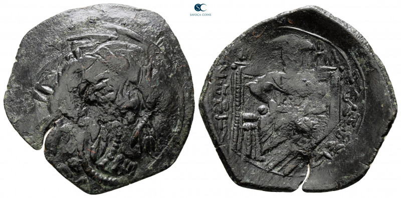 Michael VIII Palaeologus AD 1261-1282. Constantinople
Trachy Æ

25 mm, 3,07 g...