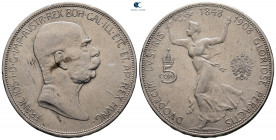 Austria. Franz Joseph I AD 1848-1916. 5 Corona