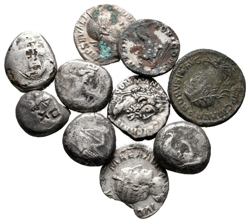 Lot of ca. 11 ancient coins / SOLD AS SEEN, NO RETURN!

nearly very fine