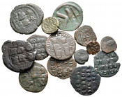 Lot of ca. 15 byzantine bronze coins / SOLD AS SEEN, NO RETURN!
very fine