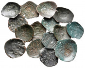 Lot of ca. 15 byzantine scyphate coins / SOLD AS SEEN, NO RETURN!
very fine