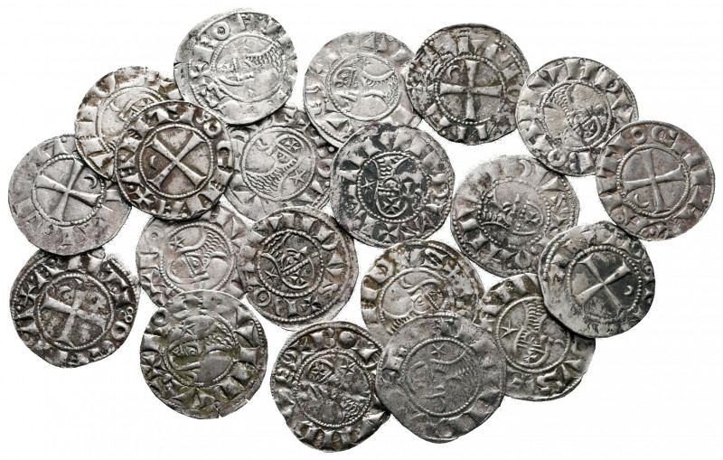 Lot of ca. 20 medieval silver coins / SOLD AS SEEN, NO RETURN!

very fine