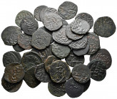 Lot of ca. 40 islamic bronze coins / SOLD AS SEEN, NO RETURN!very fine