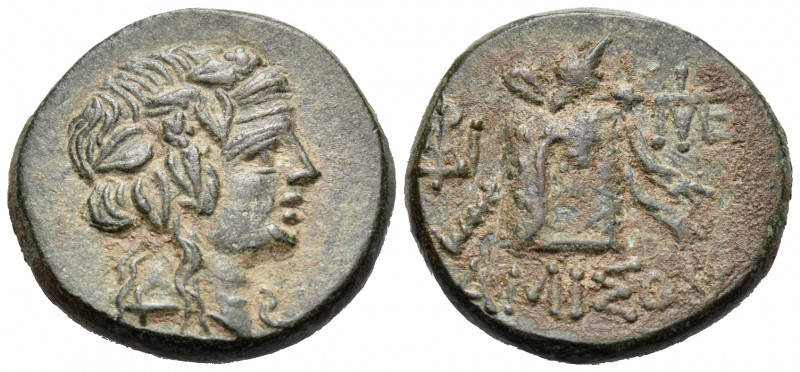 PONTOS. Amisos. Time of Mithradates VI Eupator, circa 85-65 BC. (Bronze, 22 mm, ...