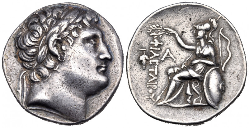KINGS OF PERGAMON. Eumenes I, 263-241 BC. Tetradrachm (Silver plated bronze, 30 ...