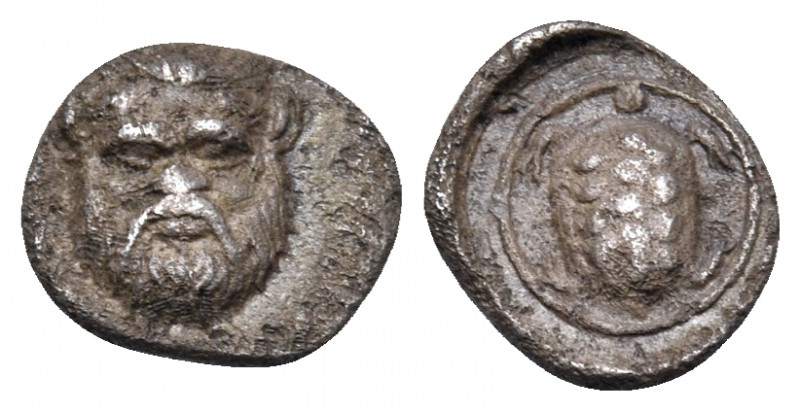 LESBOS. Methymna. Circa 350/30-250/40 BC. Obol (Silver, 8 mm, 0.36 g, 10 h), Sam...