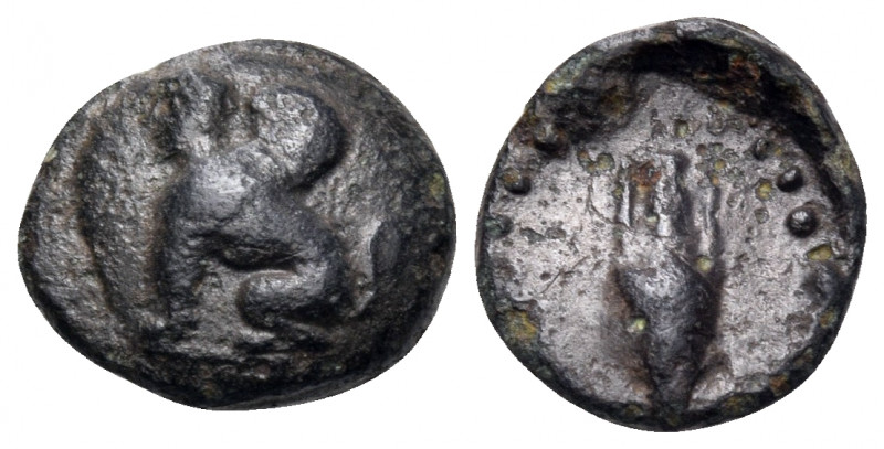 ISLANDS OFF IONIA, Chios. Circa 400-375 BC. Chalkous (Bronze, 10.5 mm, 1.07 g, 3...