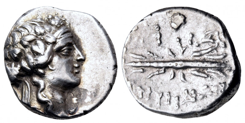 CARIA. Myndos. mid 2nd century BC. Hemidrachm (Silver, 13.5 mm, 2.43 g, 12 h). W...