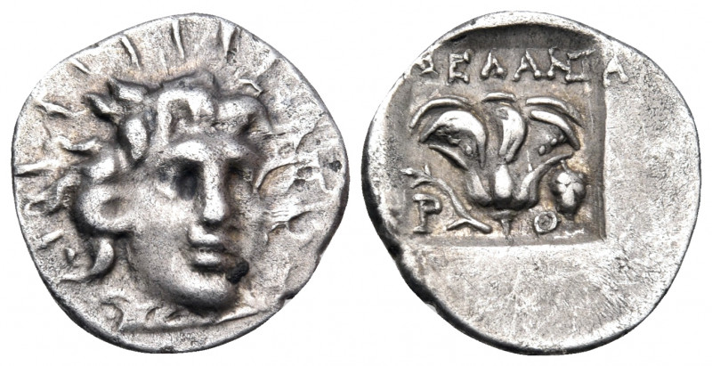 ISLANDS OFF CARIA, Rhodos. Rhodes. Circa 125-88 BC. Hemidrachm (Silver, 13.5 mm,...
