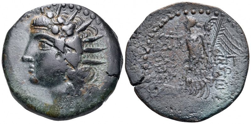 ISLANDS OFF CARIA, Rhodos. Rhodes. Pseudo-autonomous issue, circa 31 BC-AD 60. D...