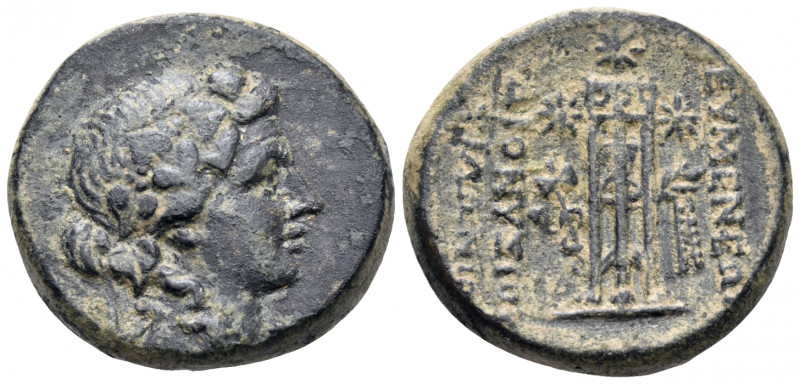 PHRYGIA. Eumeneia. Circa 133-30 BC. (Bronze, 22 mm, 11.75 g, 12 h), struck under...