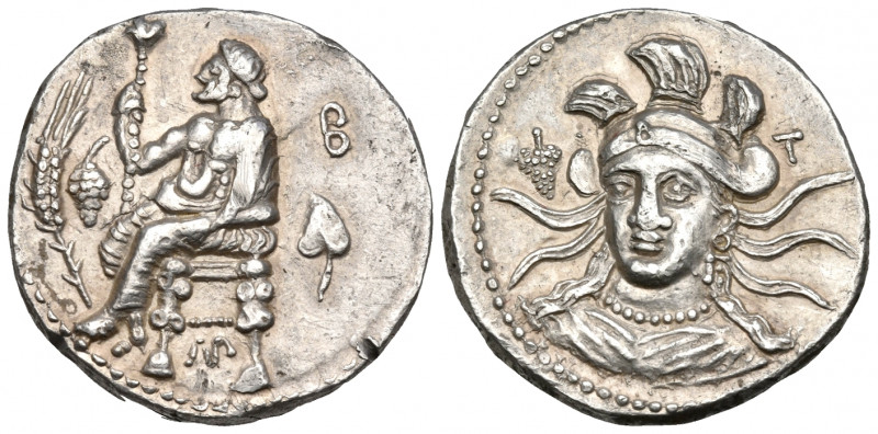 CILICIA. Tarsos. Balakros, satrap of Cilicia, 333-323 BC. Stater (Silver, 22 mm,...
