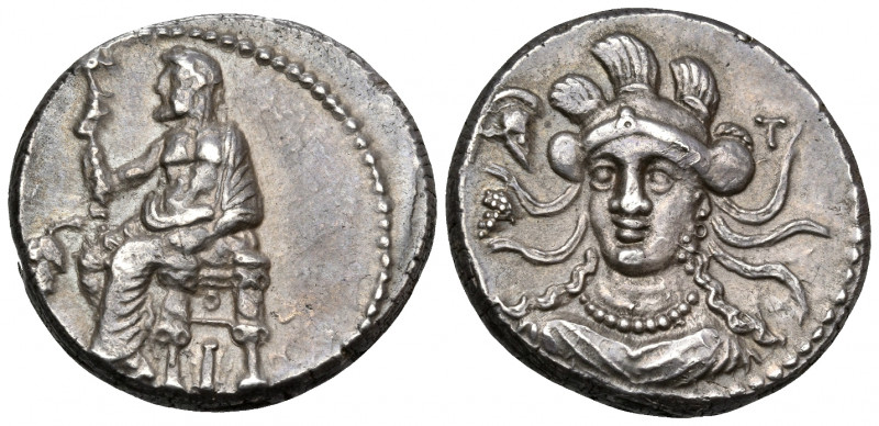 CILICIA. Tarsos. Balakros, satrap of Cilicia, 333-323 BC. Stater (Silver, 21 mm,...