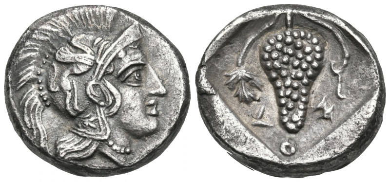 CILICIA. Soloi. Circa 410-375 BC. Stater (Silver, 18 mm, 9.98 g, 5 h). Head of A...