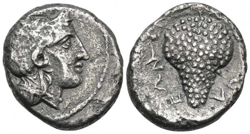 CILICIA. Soloi. Circa 410-375 BC. Stater (Silver, 21.5 mm, 9.29 g, 6 h). Head of...