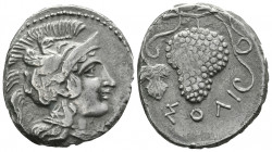 CILICIA. Soloi. Circa 410-375 BC. Stater (Silver, 21.5 mm, 9.86 g, 6 h). Head of Athena to right, wearing crested Attic helmet with griffin to right o...