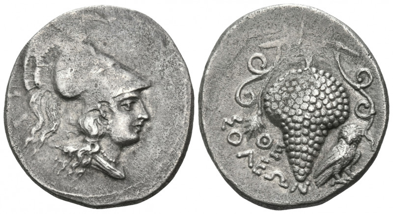 CILICIA. Soloi. Circa 410-375 BC. Stater (Silver, 25 mm, 9.41 g, 1 h). Draped bu...