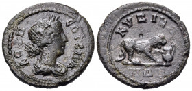 MYSIA. Cyzicus. Time of Marcus Aurelius, 161-180. Assarion (Bronze, 21 mm, 4.83 g, 12 h). ΚΟΡΗ CΩΤΕΙΡΑ Draped bust of Kore-Soteira to right, wreathed ...